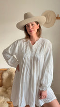 Load image into Gallery viewer, Vintage embroidered mini dress
