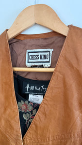 Vintage leather vest