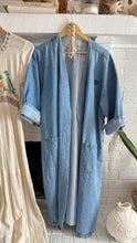 Load image into Gallery viewer, Vintage 90s denim duster
