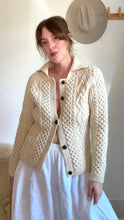 Load image into Gallery viewer, Vintage wool fisherman sweater
