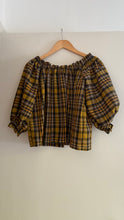 Load image into Gallery viewer, Handmade plaid handmade top
