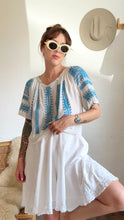 Load image into Gallery viewer, Antique Hungarian folk blouse
