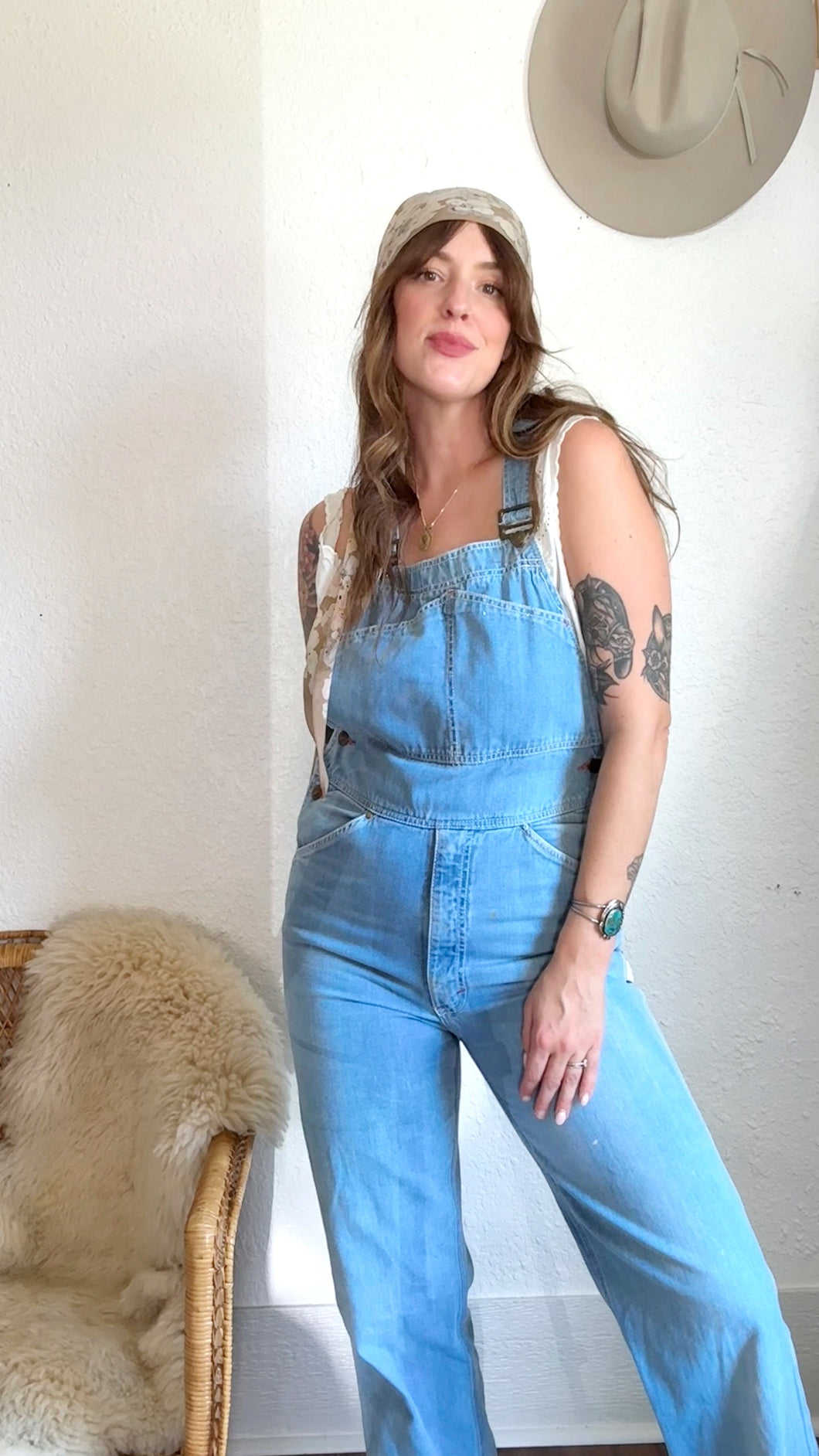 Vintage hang 10 overalls