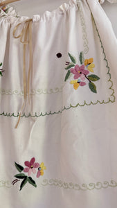 Signature Collection-embroidered babydoll dress