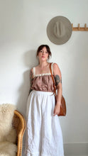 Load image into Gallery viewer, Signature Collection-linen stripe top
