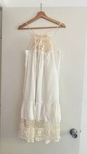 Load image into Gallery viewer, Signature Collection-Cotton antique macrame dress
