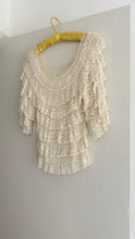 Load image into Gallery viewer, Vintage crochet blouse
