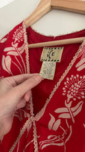 Load image into Gallery viewer, Vintage 90s silk beaded dress
