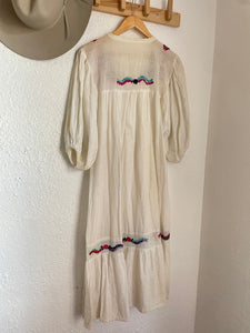 Vintage embroidered dress