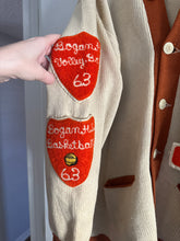 Load image into Gallery viewer, Vintage 1960s letterman cardigan
