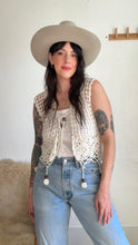 Load image into Gallery viewer, Vintage crochet top
