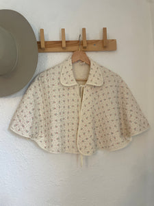 Vintage bed jacket / shawl