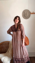 Load image into Gallery viewer, Vintage Indian cotton gauze dress
