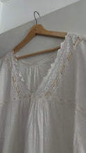 Load image into Gallery viewer, Edwardian cotton gown
