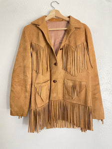 Vintage 50s fringe jacket