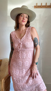 Vintage crochet dress