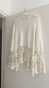 Vintage crochet sweater