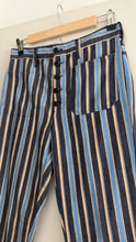 Load image into Gallery viewer, Vintage 70s striped jeans

