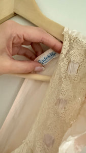 Vintage 1930s satin gown