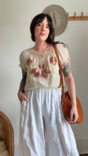 Load image into Gallery viewer, Antique embroidered top
