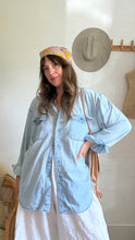 Load image into Gallery viewer, Vintage denim button up
