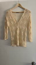 Load image into Gallery viewer, Vintage crochet blouse
