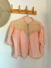Load image into Gallery viewer, Vintage 1930s rayon bed jacket
