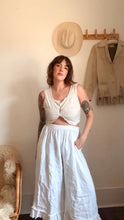 Load image into Gallery viewer, Edwardian cotton corset cover
