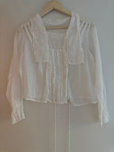 Load image into Gallery viewer, Edwardian cotton blouse
