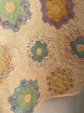 Load image into Gallery viewer, Signature Collection-Grandmothers flower garden quilt coat
