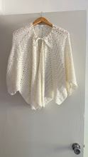 Load image into Gallery viewer, Vintage crochet shawl
