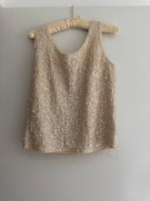 Load image into Gallery viewer, Vintage sequin top
