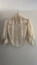 Load image into Gallery viewer, Edwardian lace blouse
