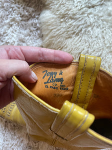 Vintage Tony Lama cowboy boots 8.5