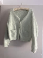 Load image into Gallery viewer, Vintage angora cardigan
