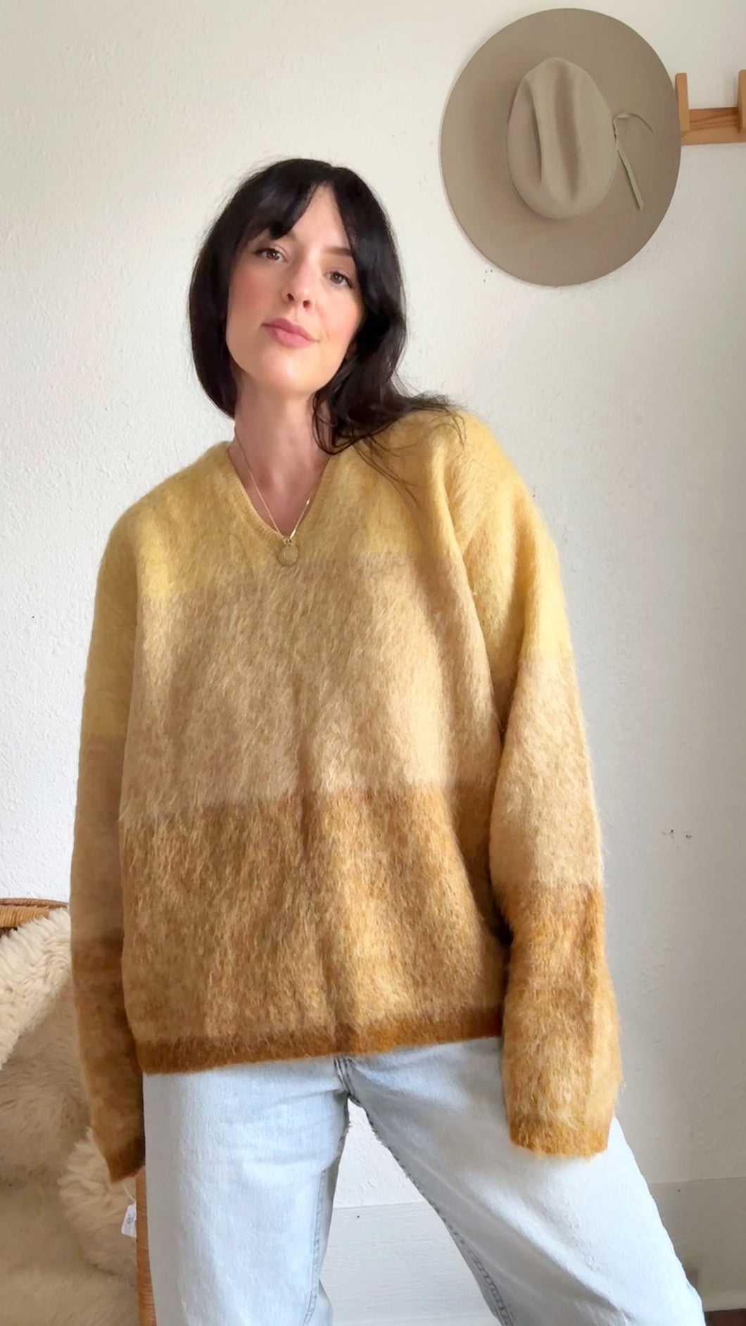 Vintage mohair sweater