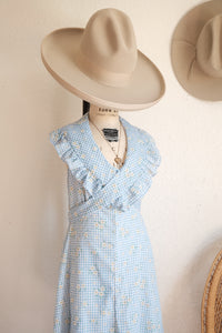 Vintage 70s halter mini  dress