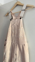 Load image into Gallery viewer, Vintage cream painter overalls
