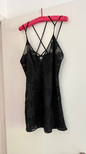 Vintage black mini dress