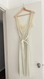 Vintage lace trim nightgown