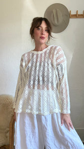 Vintage crochet top