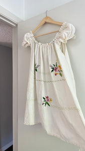 Signature Collection-embroidered babydoll dress