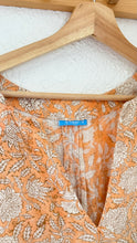 Load image into Gallery viewer, Vintage cotton gauze block print dress
