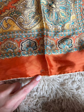 Load image into Gallery viewer, Vintage paisley scarf
