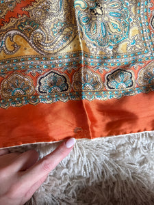 Vintage paisley scarf