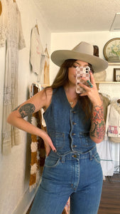 Vintage 70s denim vest