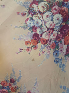 1930s floral dress set