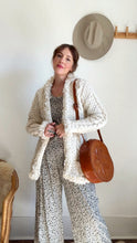 Load image into Gallery viewer, Vintage zip cardigan
