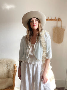 Vintage bed jacket