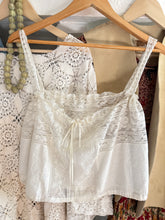 Load image into Gallery viewer, Edwardian lace cotton blouse
